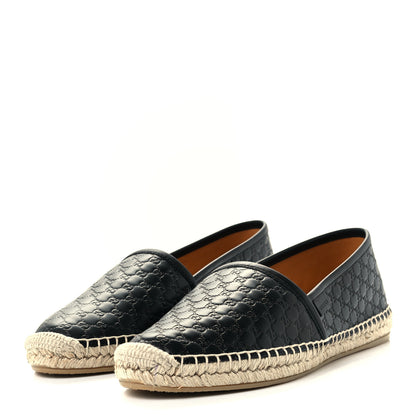 Gucci Microguccissima Signature Espadrilles 38.5 Black 3 of 10