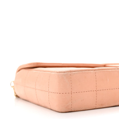 Chanel Lambskin East West Chocolate Bar Flap Beige 10 of 12