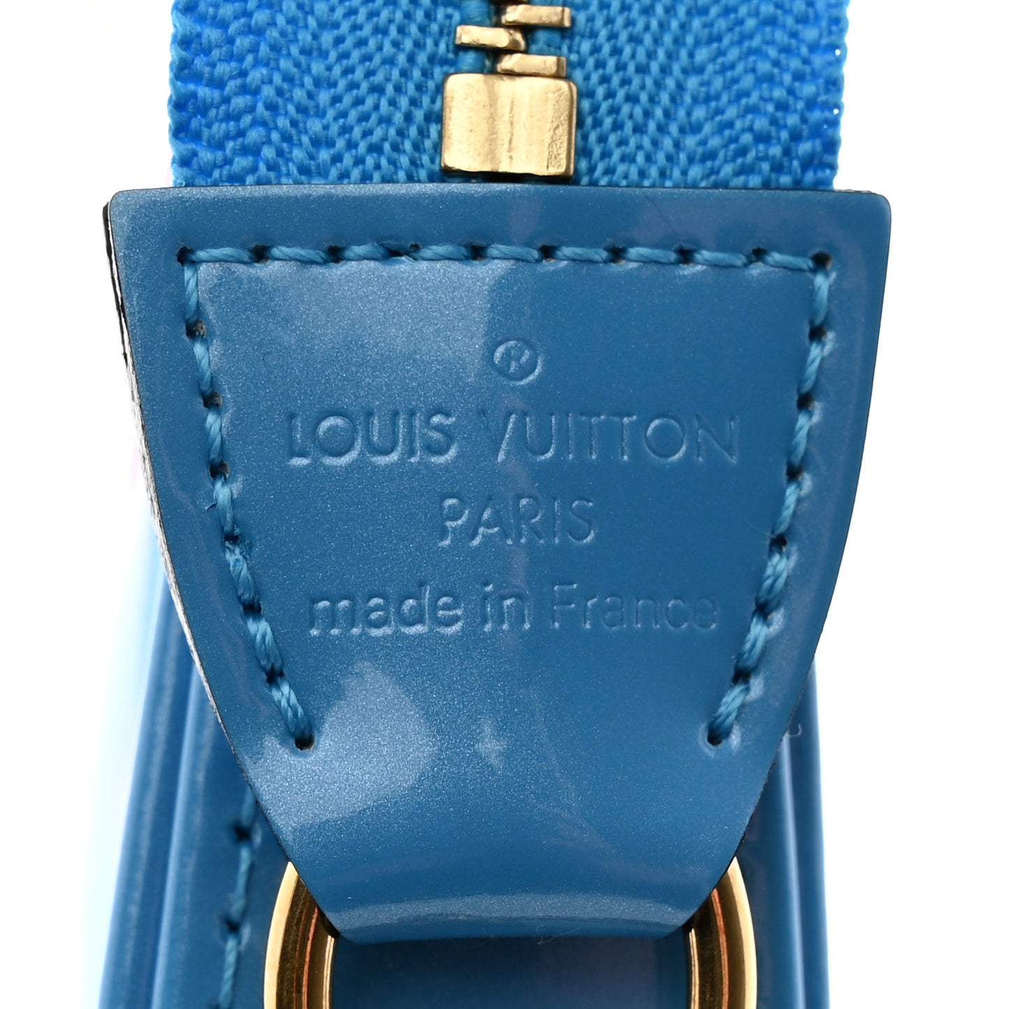 Vernis Valentine Mini Pochette Accessories Baby Blue Neon