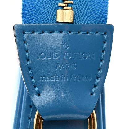 Louis Vuitton Vernis Valentine Mini Pochette Accessories Baby Blue Neon 6 of 6
