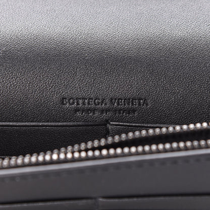 Bottega Veneta Nappa Intrecciato Snakeskin Stained Glass Montebello Crossbody Black 6 of 8