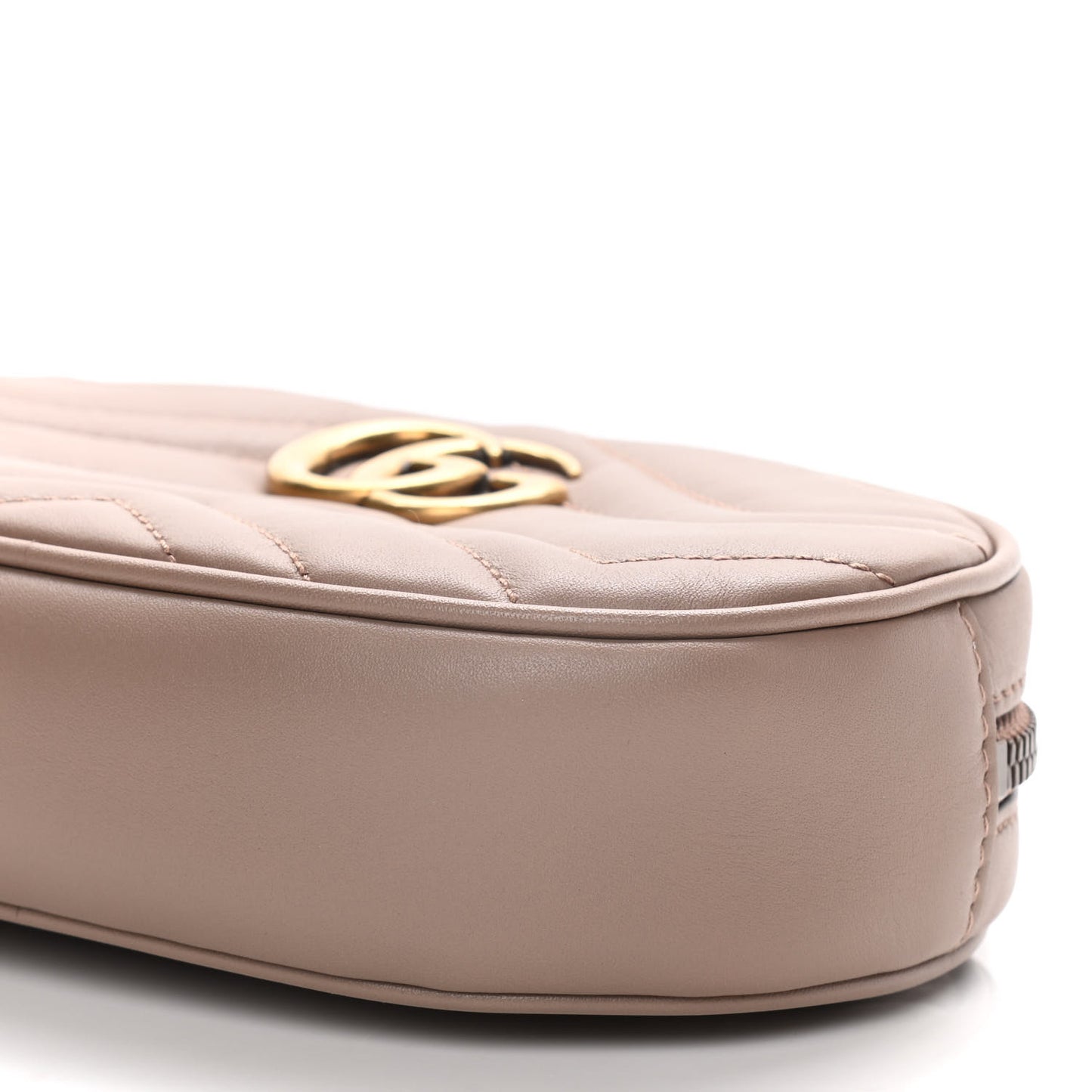 Calfskin Matelasse GG Marmont Belt Bag 85 34 Porcelain Rose