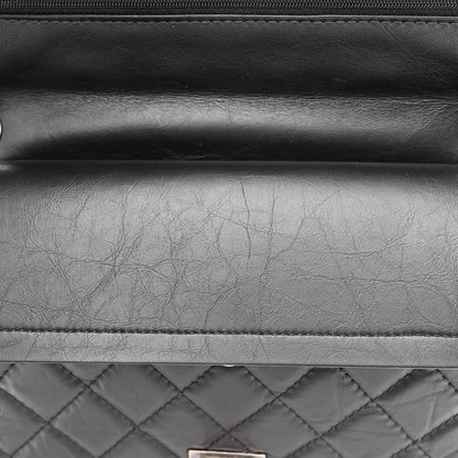 Chanel Aged Calfskin Quilted 2.55 Reissue 226 Flap Black 11 of 11
