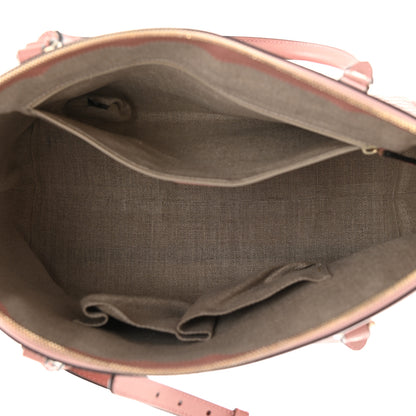 Gucci Soft Microguccissima Large Dome Satchel Soft Pink 6 of 12