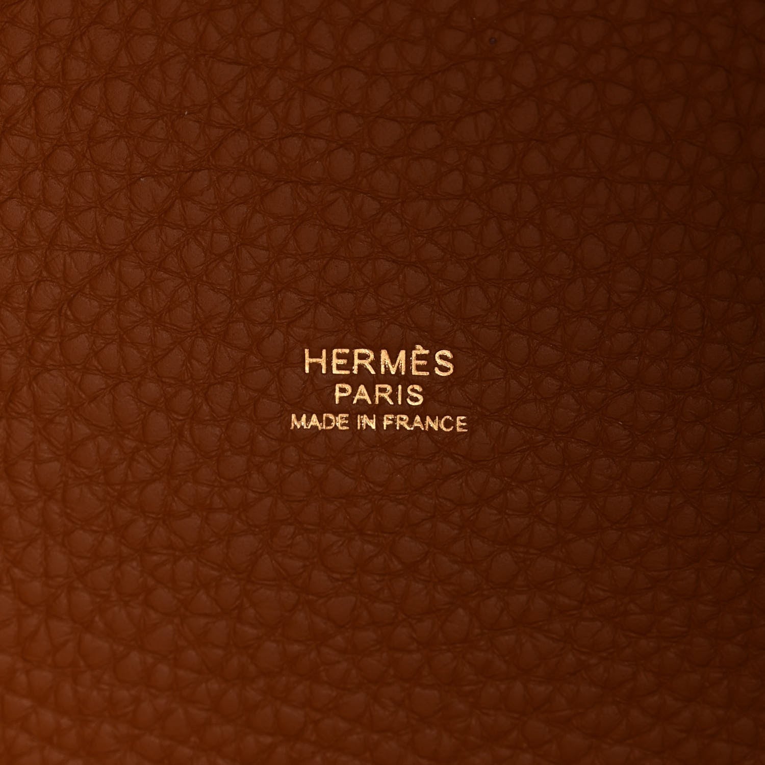 Hermes Taurillon Clemence Picotin Lock 22 MM Gold 6 of 10