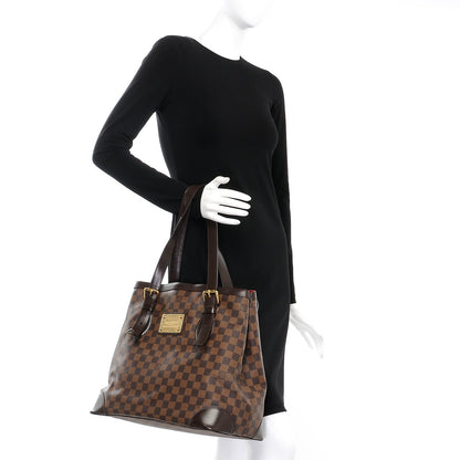 Louis Vuitton Damier Ebene Hampstead GM 2 of 7
