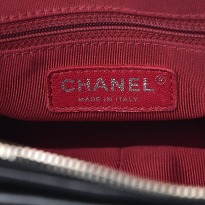 Chanel Aged Calfskin Quilted Medium Gabrielle Hobo Black 6 of 9