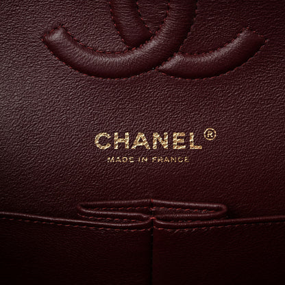 Chanel Lambskin Quilted Medium Double Flap Black 6 of 12