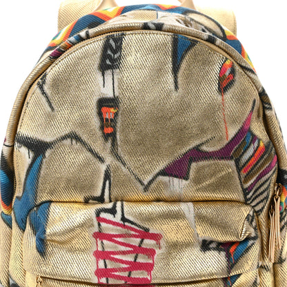 Chanel Graffiti Printed Canvas Street Spirit Backpack Multicolor 8 of 10