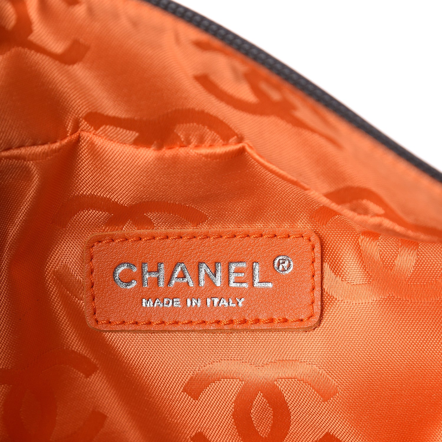 Chanel Calfskin Quilted Large Cambon Multipocket Reporter Brown Beige 5 of 9