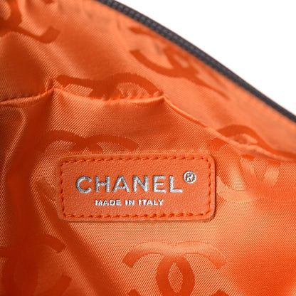 Chanel Calfskin Quilted Large Cambon Multipocket Reporter Brown Beige 5 of 9