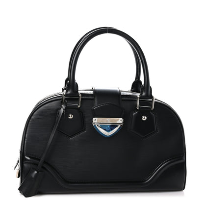 Louis Vuitton Epi Bowling Montaigne GM Black 1 of 10