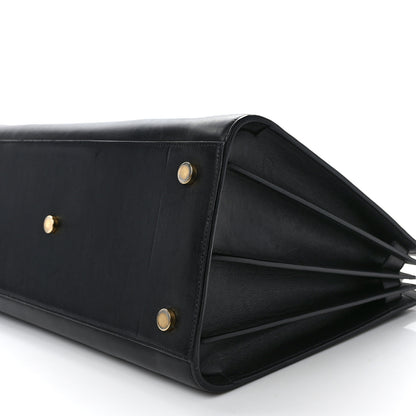Saint Laurent SAINT LAURENT Calfskin Large Sac De Jour Carryall Black 8 of 10