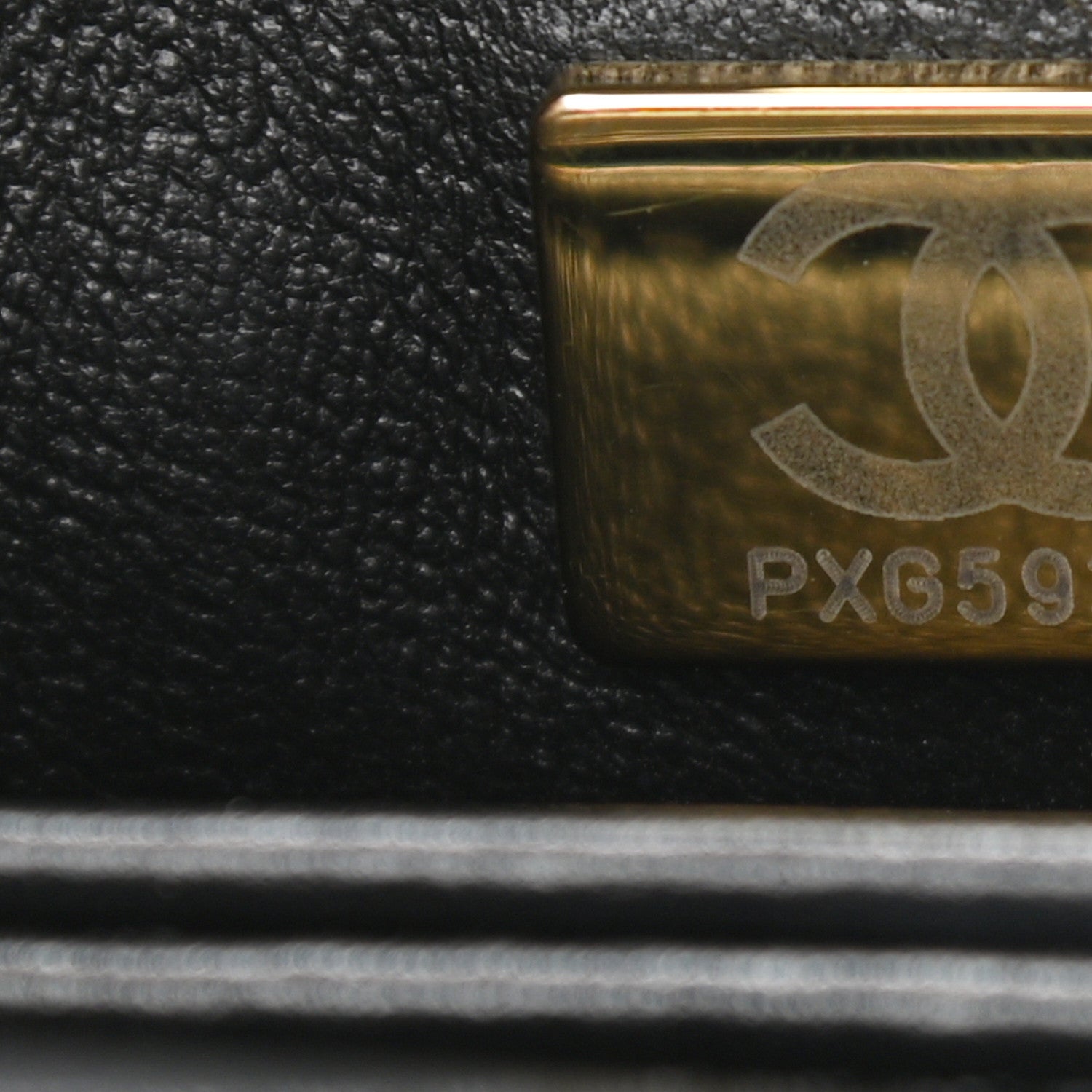 Chanel Calfskin Crystal Quilted Mini Coco Handle Flap Black Black 7 of 10