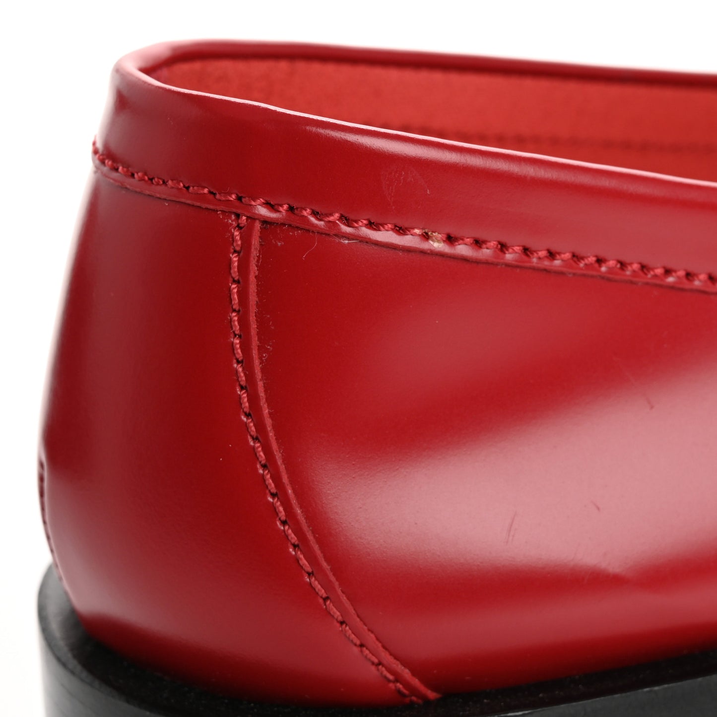 Spazzolato Metal Triangle Logo 20mm Loafers 38 38 Scarlotto
