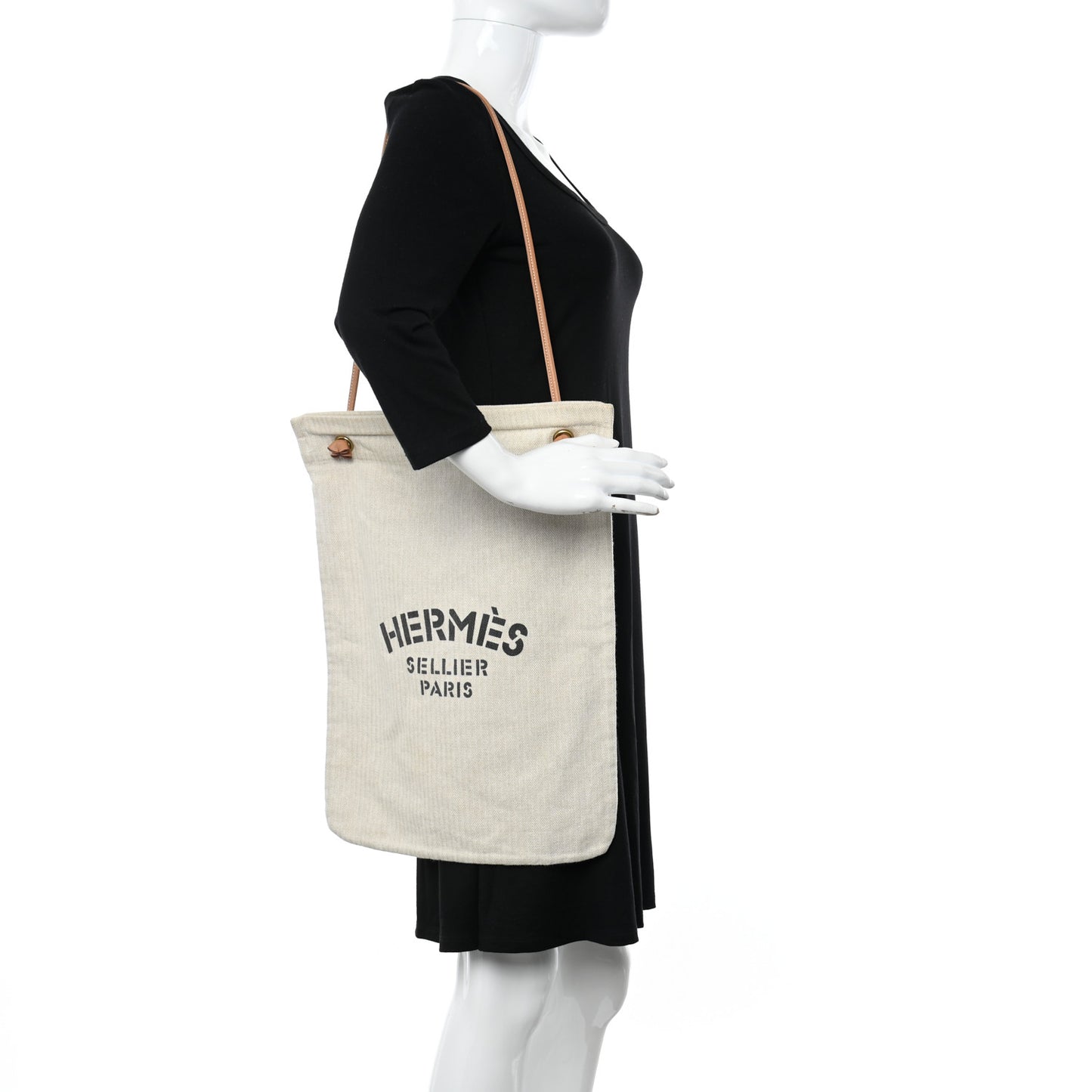 Canvas Swift Aline Grooming Bag Gold