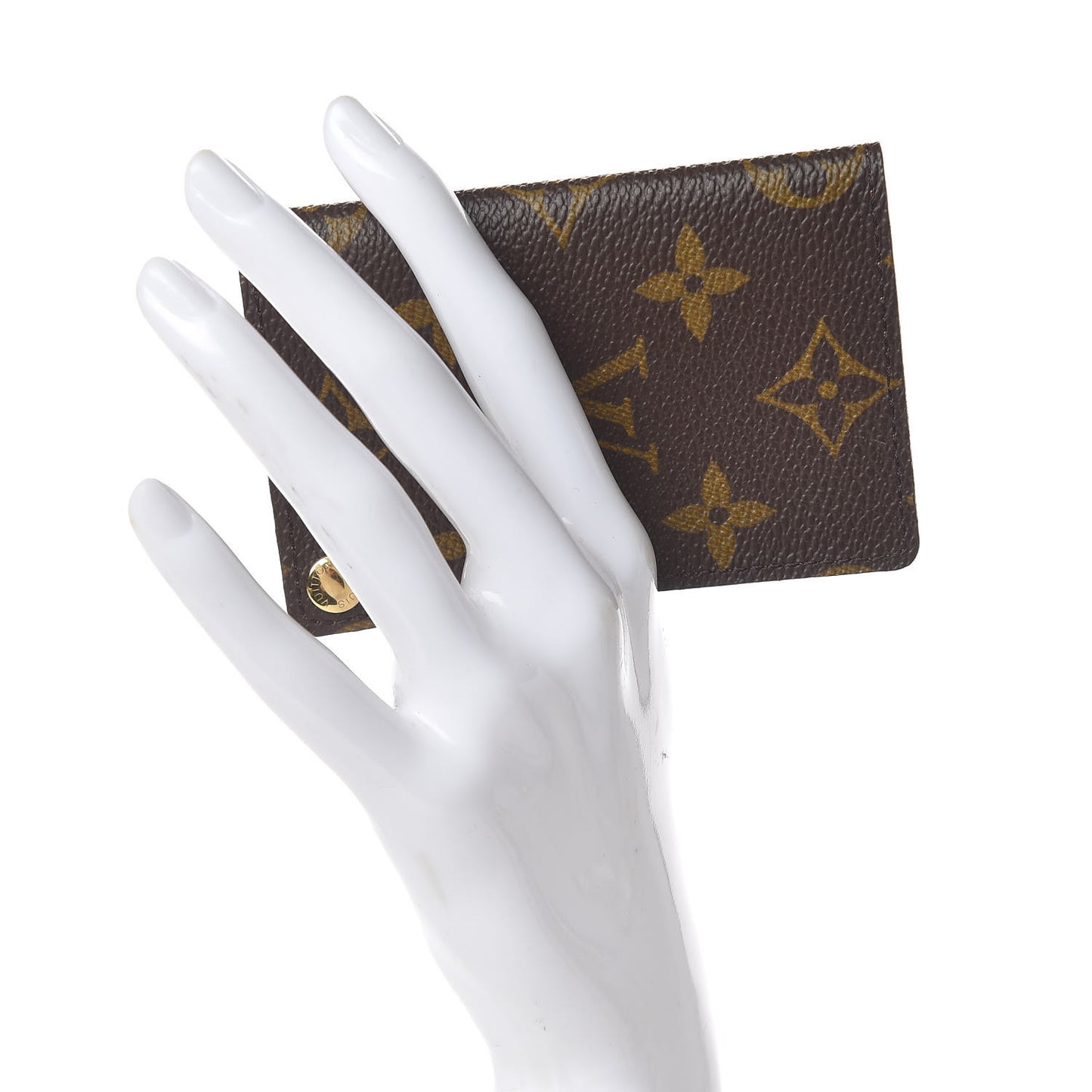 Monogram Credit Card Photo Holder