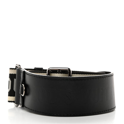 Louis Vuitton Nylon Jacquard Sporty Bandouliere Shoulder Strap Black 2 of 6
