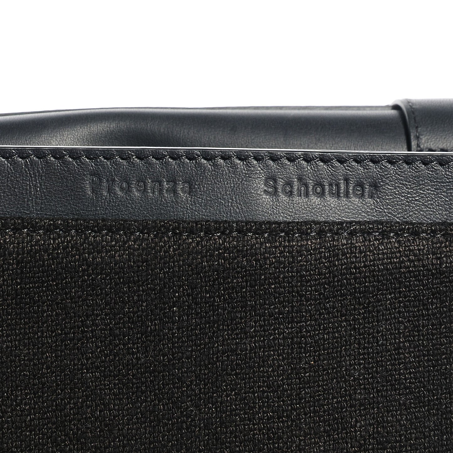 Calfskin Large Courier Black