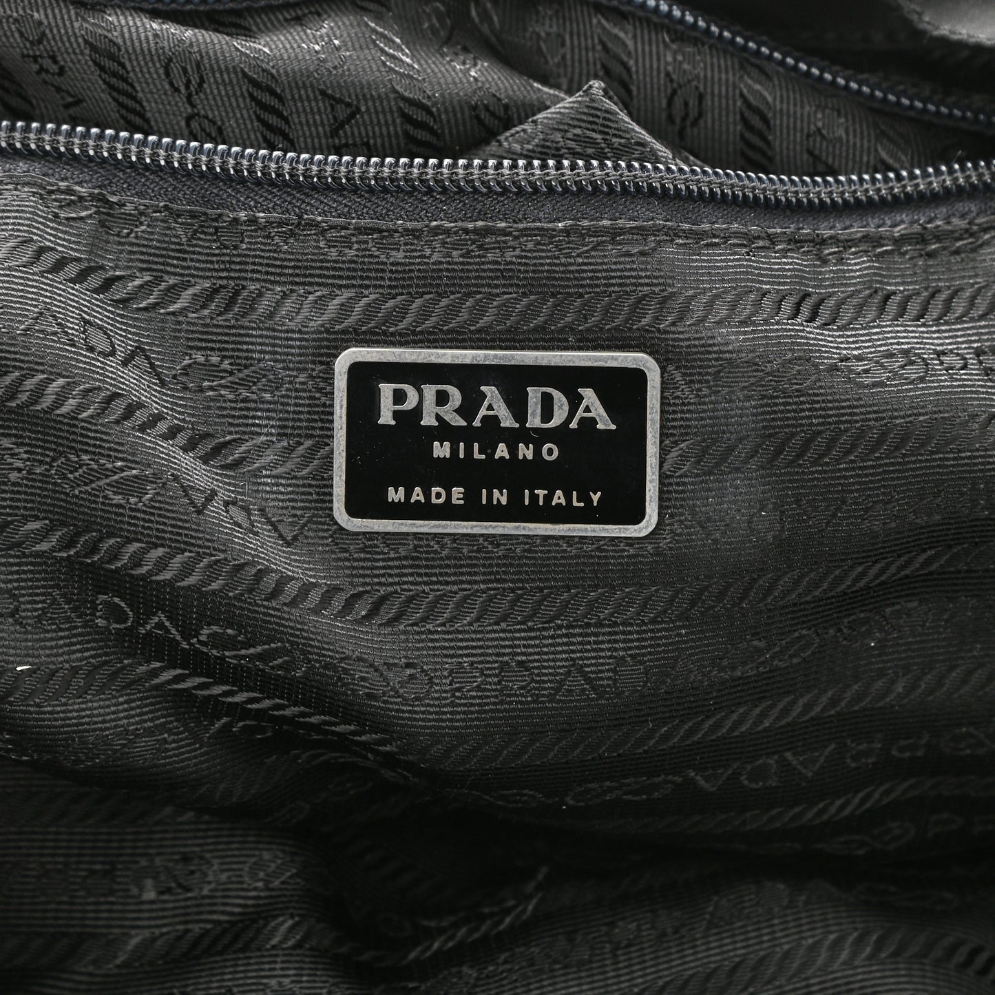 Nylon Vela Medium Backpack Black