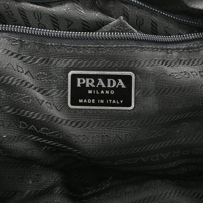 Prada Nylon Vela Medium Backpack Black 6 of 9