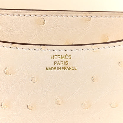 Hermes Ostrich Constance 18 Nata 7 of 12
