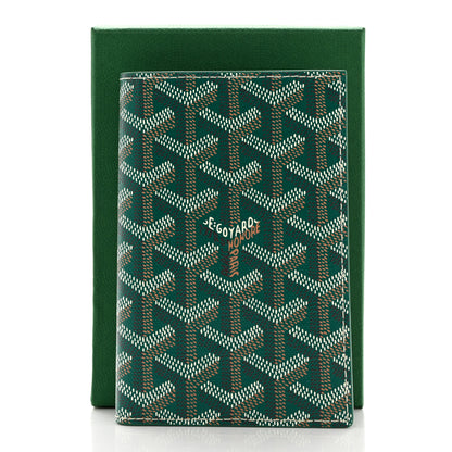 Goyard Goyardine Passport Wallet Green 8 of 8