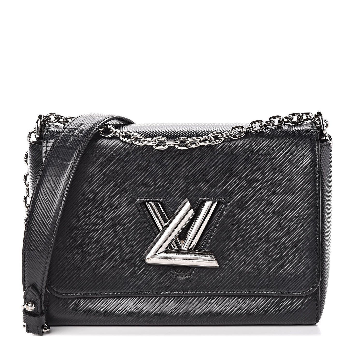 Epi Twist Shoulder Bag MM Black