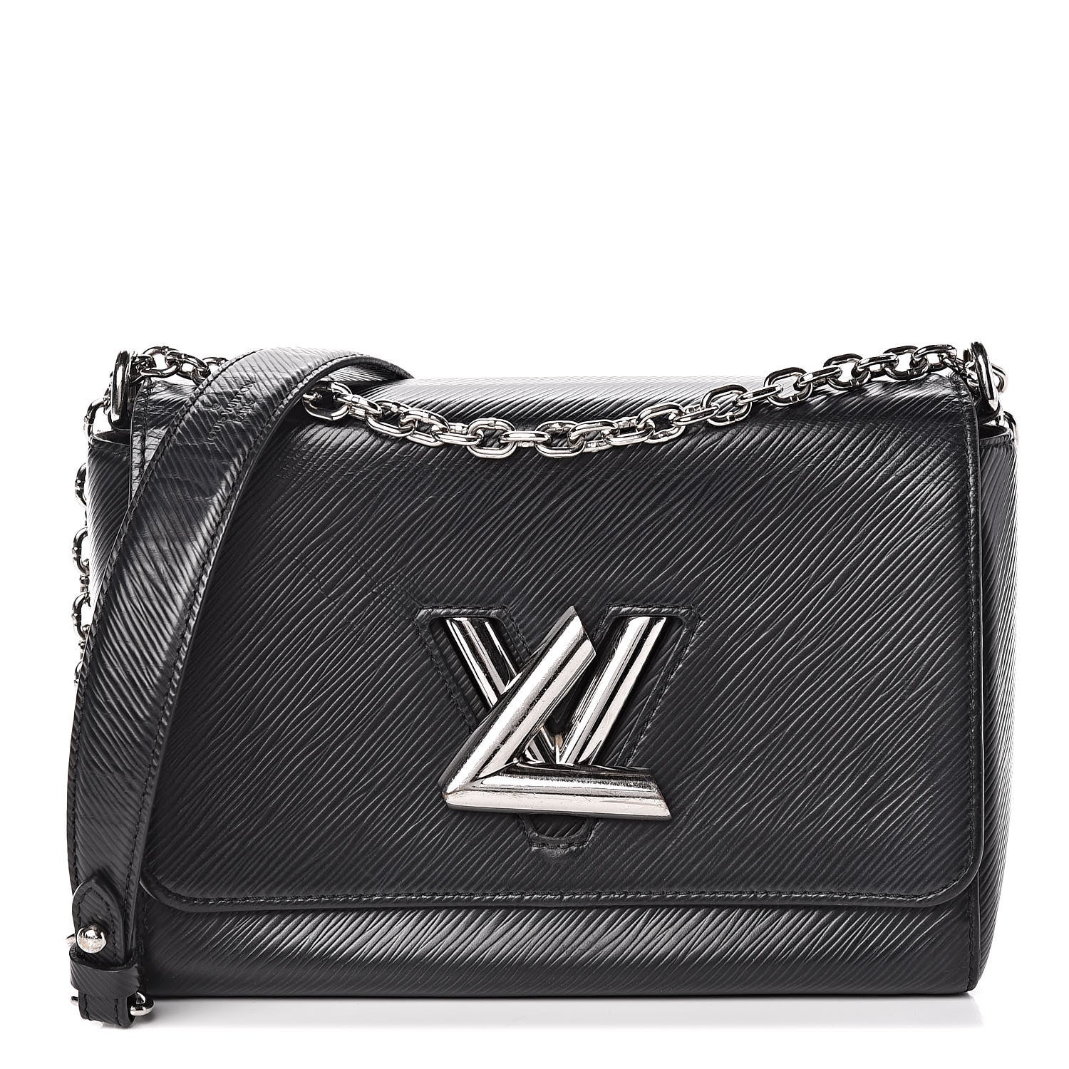 Louis Vuitton Epi Twist Shoulder Bag MM Black 1 of 16