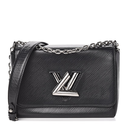 Louis Vuitton Epi Twist Shoulder Bag MM Black 1 of 16