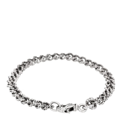 Chrome Hearts Sterling Silver Mini Extra Fancy Link Bracelet 2 of 4