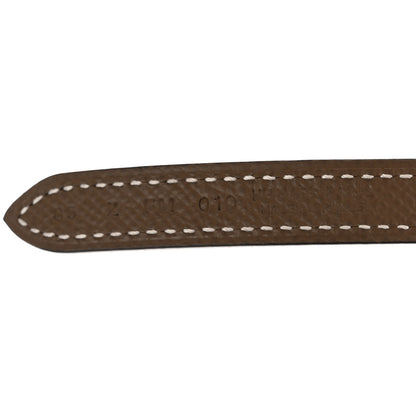 Hermes Swift Epsom 13mm Gamma Belt 85 34 Black Etoupe 3 of 6