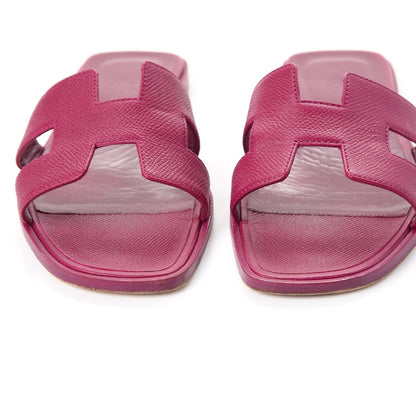 Hermes Epsom Oran Sandals 39 Pink 14 of 15