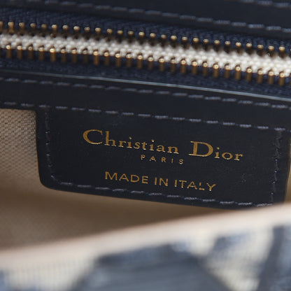 Christian Dior Oblique Saddle Bag Blue 6 of 11