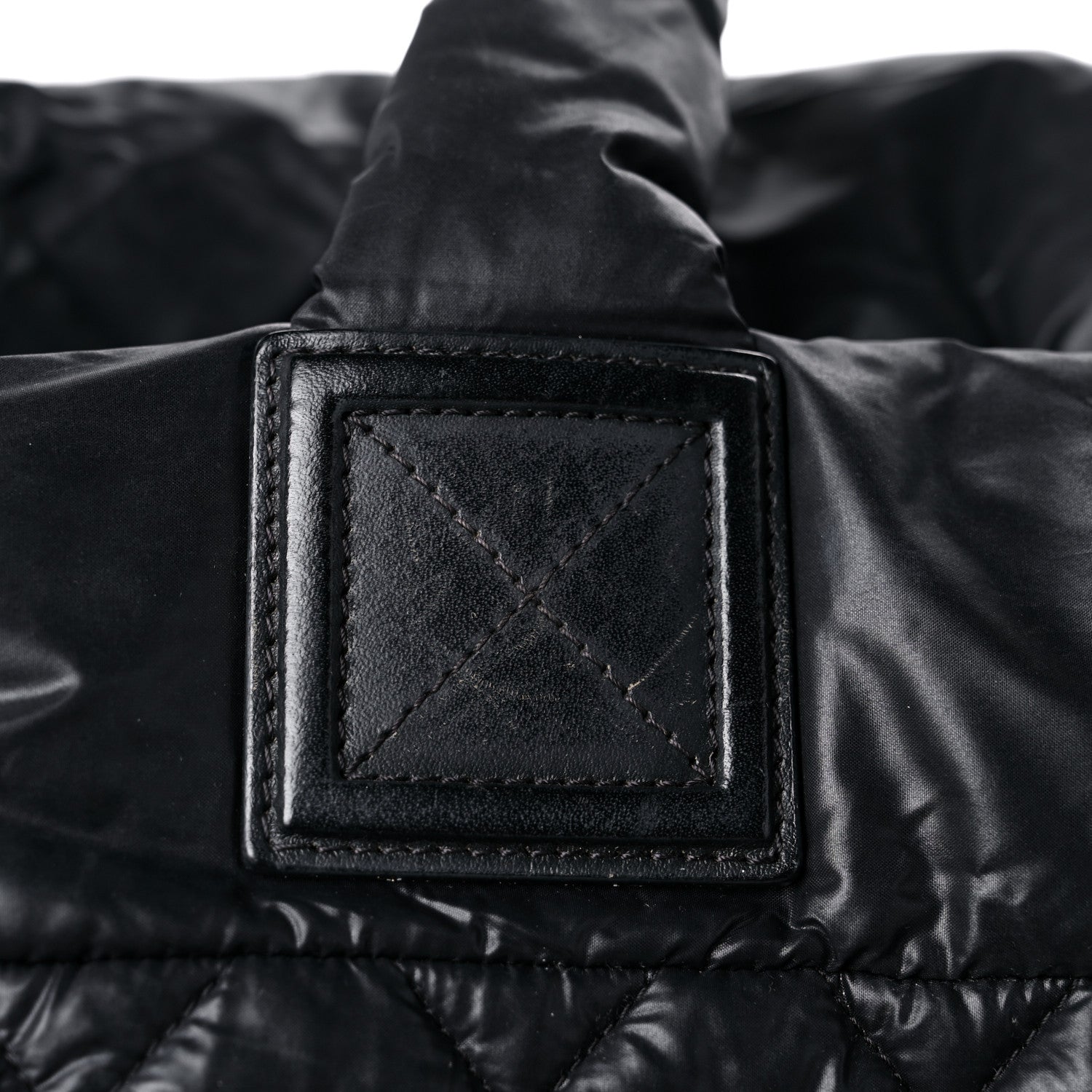 Chanel Nylon Quilted Large Coco Cocoon Tote Black 20 of 20