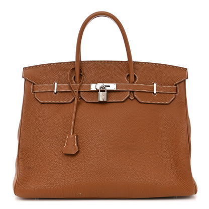 Hermes Togo Birkin 40 Gold 1 of 12