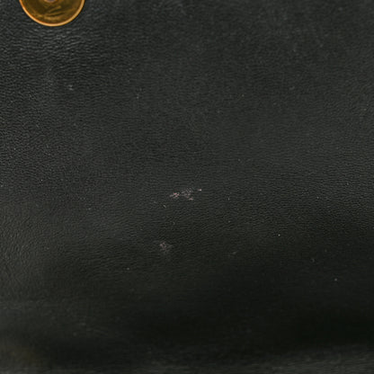 Louis Vuitton Lambskin Embossed Monogram Pochette Coussin Black 11 of 12