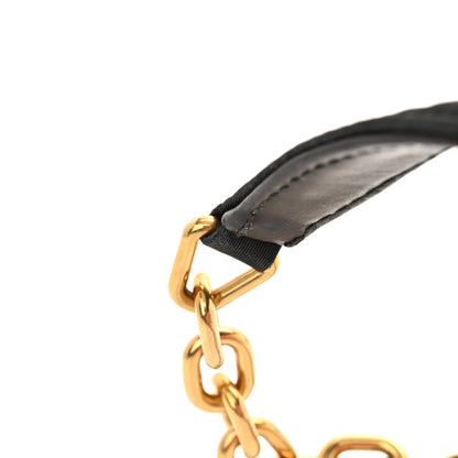 Prada Tessuto Nylon Chain Flap Shoulder Bag Black 17 of 17