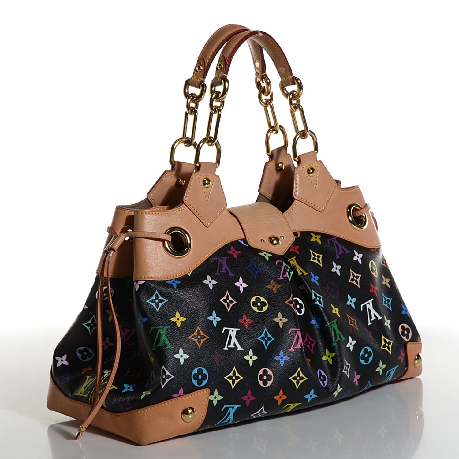 Louis Vuitton Monogram Multicolor Ursula Black 6 of 14