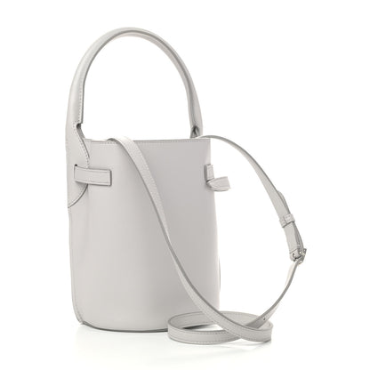 Celine Smooth Calfskin Nano Big Bag Bucket Light Grey 2 of 4