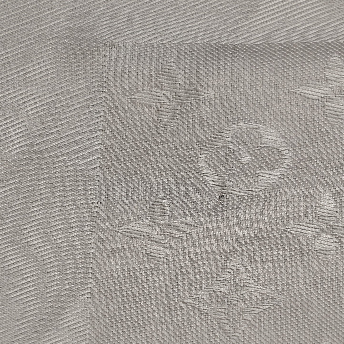 Silk Wool Monogram Shawl Beige