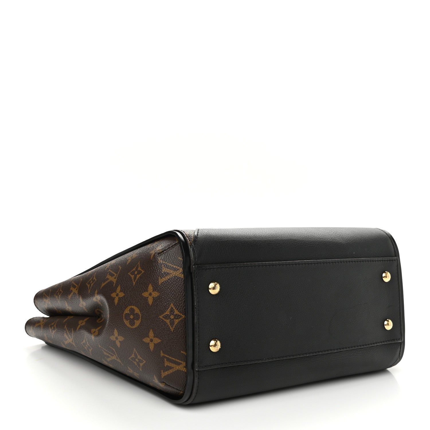 Louis Vuitton Calfskin Monogram Kimono Tote Black 4 of 12