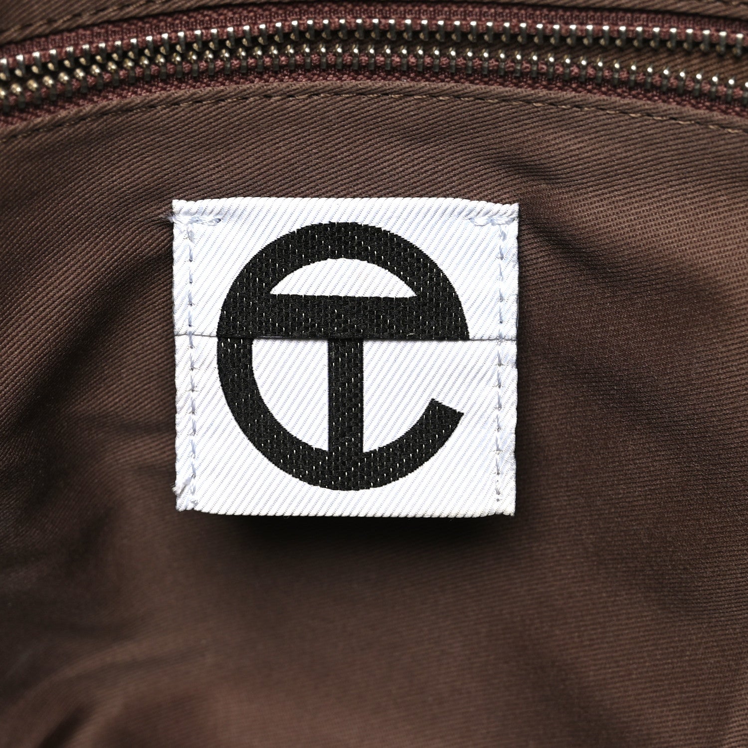 Telfar Vegan Leather Medium Shopping Bag Dark Brown 5 of 12