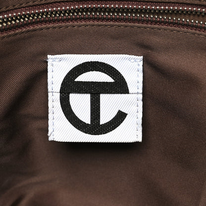 Telfar Vegan Leather Medium Shopping Bag Dark Brown 5 of 12