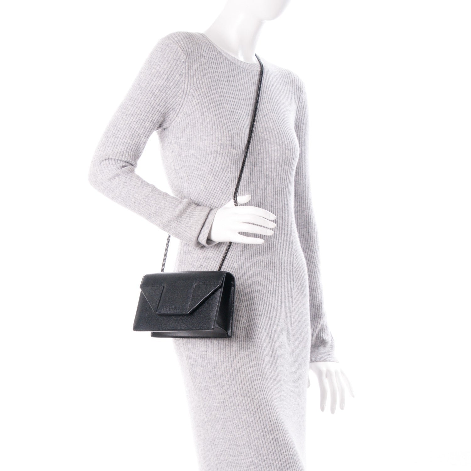 Saint Laurent Grain De Poudre Small Betty Black 2 of 6