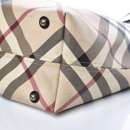 Burberry Supernova Check Tote Black 9 of 16