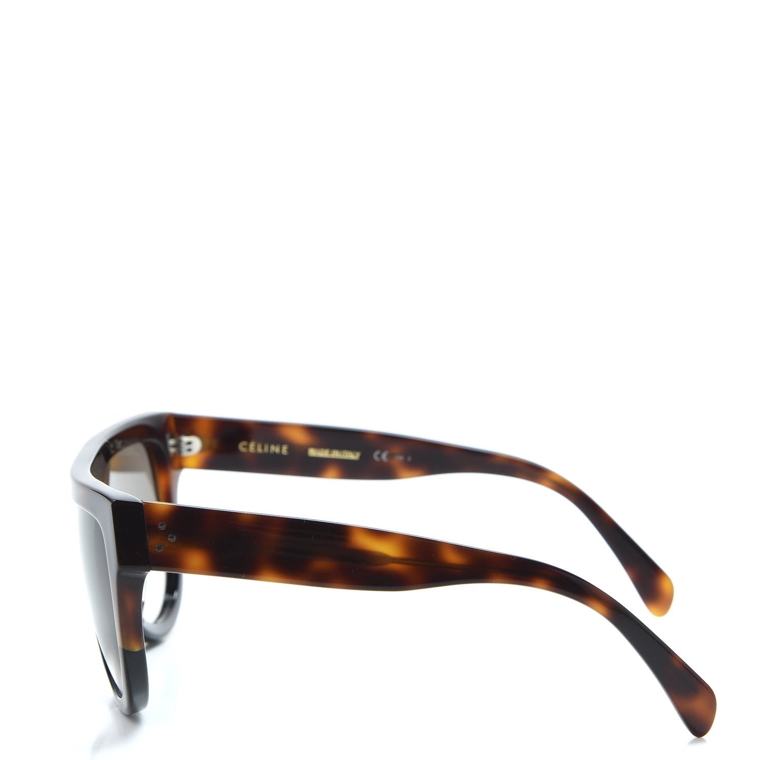 Celine Shadow Sunglasses CL 41026/S Havana Black 3 of 7