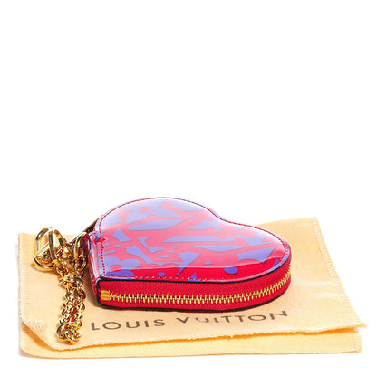 Louis Vuitton Patent Sweet Monogram Coeur Heart Coin Purse Rose Indien 3 of 6