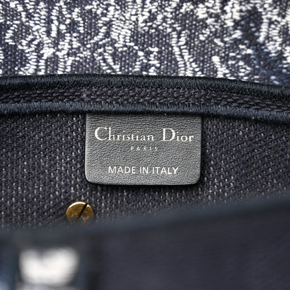 Christian Dior Canvas Embroidered Tie Dye Saddle Bag Blue Multicolor 6 of 12