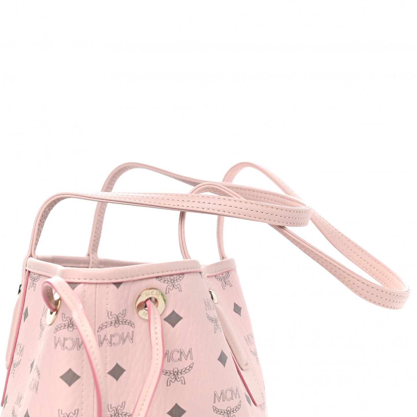 Visetos Medium Liz Reversible Shopper Tote Powder Pink